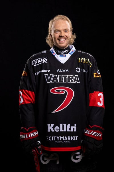 Game Worn -paita 25-26,  Joona Lehmus # 3