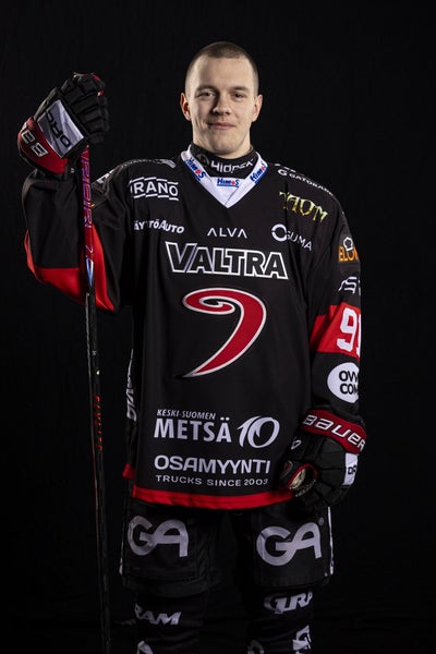 Game Worn -paita 25-26, Viljami Nieminen # 91