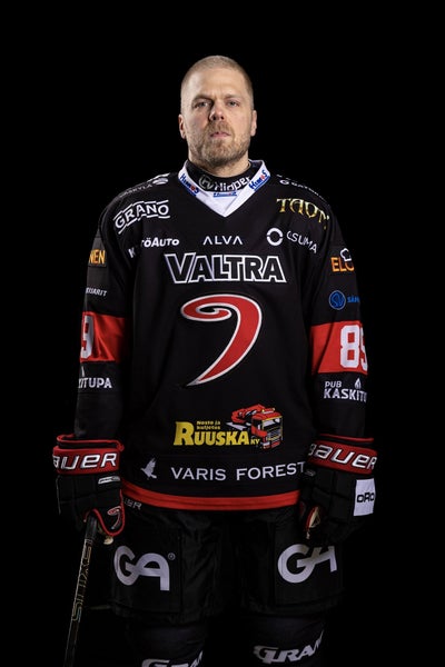 Game Worn -paita 25-26, Antti Tyrv&auml;inen # 89