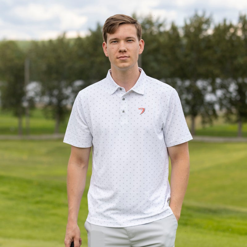 Miesten Virtue Eco -pikeepaita, valkoinen