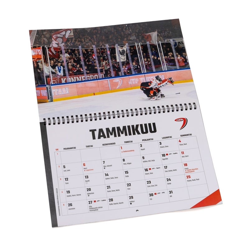 JYP sein&auml;kalenteri 2026